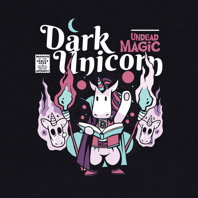 Dark Unicorn Undead Magic E-Girl Pastel Goth by wbdesignz